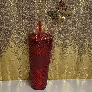 Starbucks Venti Tumbler.2021 Christmas collection bright red color
